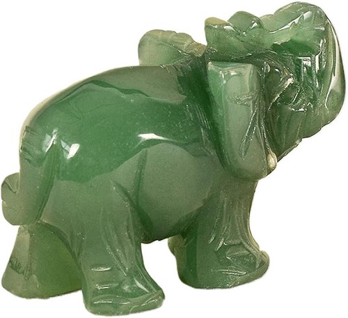 1pc elefante verde ornamento - 1pc,