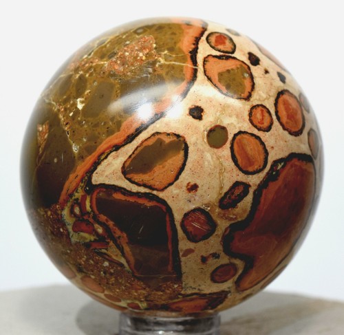 Sfera leopardite giada - leopardite, /